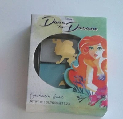 E.L.F. & Disney Ariel Dare To Dream Eye Shadow Quad: "Sea Darling"✨ Rare, NIB! - Image 1 of 3