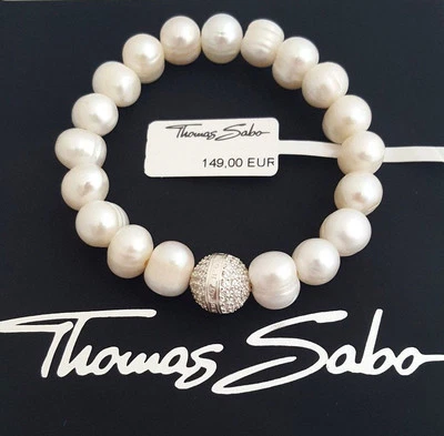 Thomas Sabo Perlenarmband - A1081-167-14 Länge-15,5cm  - Bild 1 von 4