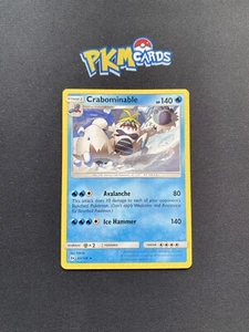 Juego de cartas coleccionables Pokémon Crabominable Sol y Luna Base Set 43/149 Regular Raro LP. - Imagen 1 de 3