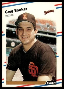 1988 Fleer #577 Greg Booker - Picture 1 of 2