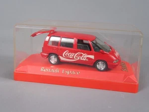 D222 Vintage Solido France Renault Space II Red Coca Cola 1:43 +Box - Picture 1 of 12
