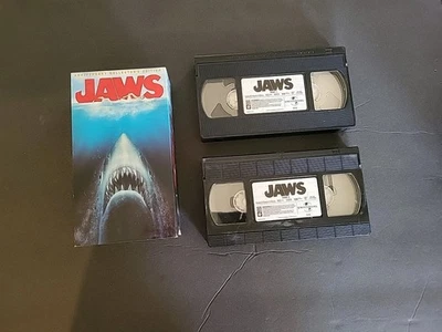 Jaws - VHS - 2-Tape Set - Anniversary Collectors Edition - Used - Image 1 of 2