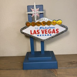 Welcome to Fabulous Las Vegas Nevada Sign 12" Collectible *No Cord Untested - Picture 1 of 11