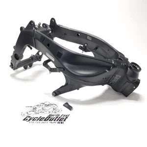2015 13-18 NINJA ZX6R ZX636 OEM MAIN FRAME CHASSIS *PA SALVAGE *CRACKED - Picture 1 of 19