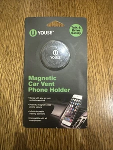U Youse Magnetic Car Vent Phone Holder NEW - Picture 1 of 2