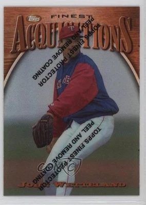 1997 Topps Finest Common - Bronze Refractor Common Bronze John Wetteland #222 - Image 1 of 2