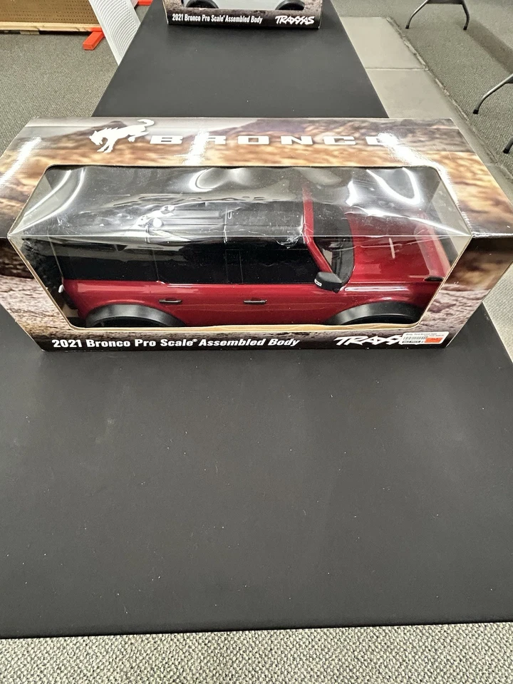Traxxas 9211R Complete Painted Body Red : TRX-4 Ford Bronco (2021) - Image 1 of 1
