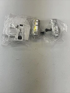 ๐ก Power Gear 3-Way Lamp Socket 2-Pack โ Nickel Finish โ DIY Lamp Upgrade - Picture 1 of 4