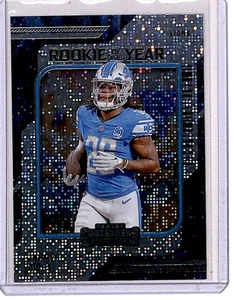 2023 Contenders Rookie of the Year Jahmyr Gibbs RC Detroit Lions #9 - Picture 1 of 2