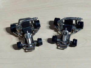 2 x Vintage Britains 9640 Go-Karts Drivers Missing - Picture 1 of 11