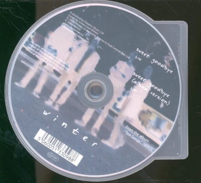 Winter Sweet Goodbye CD UK Ost Zentral Eins 2005 Single In Slim Clamshell Case - Bild 1 von 2