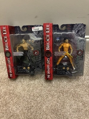 Figura de acción Art Asylum Bruce Lee The Brave Little Dragon 2001 nueva en caja Foto 1 de 4