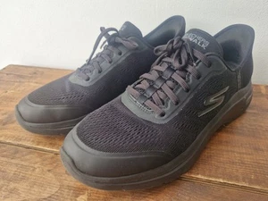 Skechers SN 125319 Womens Arch Fit Triple Black Trainers Size UK 7. - Picture 1 of 17