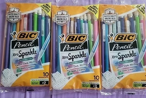 BIC Xtra-Sparkle Number 2 Mechanical Pencils 3pks Of 10 - Picture 1 of 1