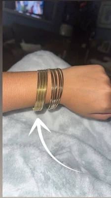 Brazaletes Semanario 7 días oro amarillo 14k Foto 1 de 2