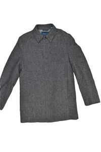 Perry Ellis Mens Herringbone Sport Coat Jacket Regular Size S Full Zip - Picture 1 of 8