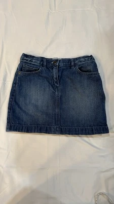 crewcuts denim jean skirt girls 10 blue - Image 1 of 4
