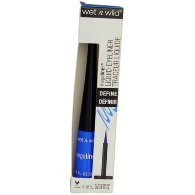 5 Pack Wet n Wild MegaLiner Liquid Eyeliner, Blue 873a, 0.12 fl oz - Image 1 of 4