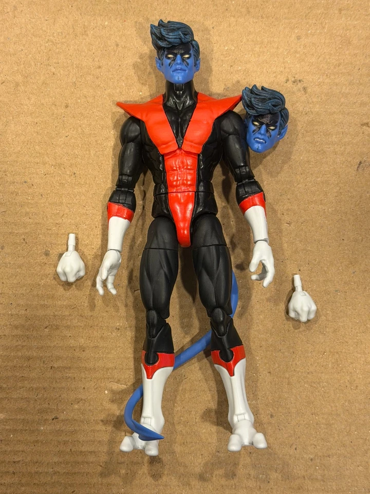 Figura de acción Hasbro Marvel Legends X-Men '97 Nightcrawler 6” nueva suelta Foto 1 de 1