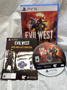 Evil West (Sony PlayStation 5 PS5, 2022) Complete - Tested - Authentic - Picture 1 of 3