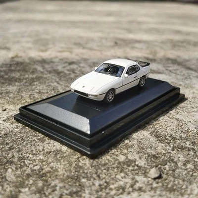 Schuco 1:87 Porsche 924 R Die-Cast Alloy Model Car Toy Collectible Display White - Photo 1/2