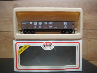 HO MODEL POWER 40' GONDOLA SOUTHERN PACIFIC BROWN W/ WHITE LTRS # 8501 - Image 1 of 3
