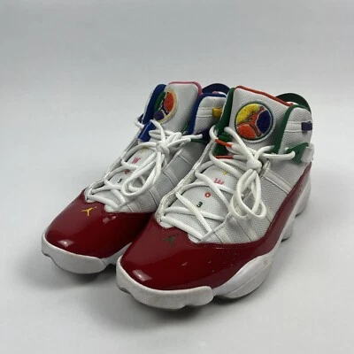 耐克 Air Jordan 6 Rings 多色 What The 2020 男式 10.5 码 🔥 — 第 1/4 张图片