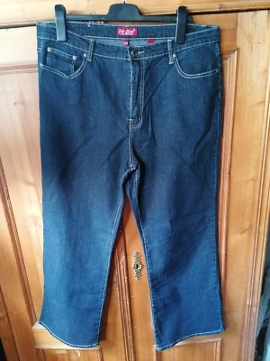 WIE NEU / Damen Jeans Gr 50 / 30 Jet Line Dunkelblau | 018 - Bild 1 von 4