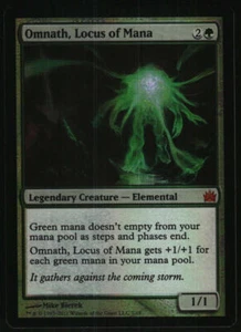 Magic: The Gathering - From the Vault: Legends Omnath, Locus of Mana 2011 7 - Picture 1 of 2