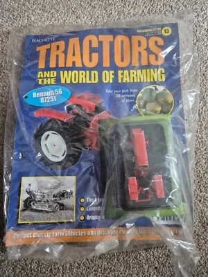 1/43 HACHETTE UNIVERSAL HOBBIES TRACTOR WORLD OF FARMING 1968 RENAULT 56 MODEL - Image 1 of 3