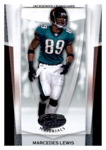 2007 Certified Marcedes Lewis NFL Base Card PWE Set Break Jaguars #127 - Picture 1 of 2