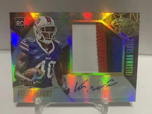 2015 espejo de tela de primer año certificado dorado/15 Karlos Williams novato automático radiocontrol - Imagen 1 de 2