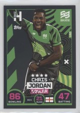 2021 Topps Cricket Attax The Hundred Chris Jordan #152
