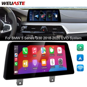 Pantalla inalámbrica Carplay de 10,25"" Linux para BMW Serie 5 G30 2018-2020 sistema EVO - Imagen 1 de 12