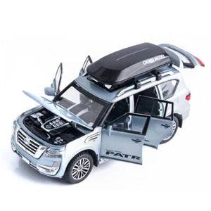 1/32 Nissan Patrol Metal Diecast Model Car Toy Collection Sound Light Toy Gift. - Picture 1 of 16