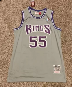Sacramento Kings Jason Williams 2000 Grey NBA Jersey Mitchell Ness Size 3XL - Picture 1 of 2