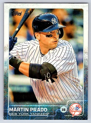 2015 Topps Series 1 Base # 302 Martin Prado - New York Yankees - Image 1 of 2