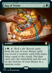 [4x] Bag of Tricks - Extended Art Near Mint, English Forgotten Realms Commander  - Picture 1 of 1