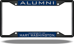 Marco de matrícula negro Mary Washington ALUMNI - Imagen 1 de 1