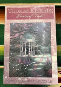 THOMAS KINKADE THE GARDEN OF PRAYER JIGSAW PUZZLE New 300 Pieces Unopened 2001 - Picture 1 of 3