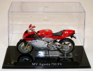 MV AUGUSTA 750 F4 1:24 Scale Die-cast Model Motorcycle Collection (CB1) - Picture 1 of 2