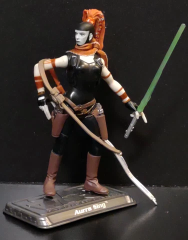 STAR WARS SAGA AURRA SING BOUNTY HUNTER TPM LOOSE 100% COMPLETE Cover