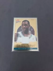 03-04 Fleer Platinum Tracy Mcgrady Platinum Portraits Game Worn Jersey Magic - Picture 1 of 2