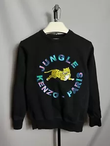Kenzo H&M Jungle Paris Crew Neck Sweatshirt Pullover Schwarz Gr.XS - Bild 1 von 7