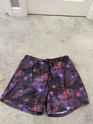 Мужские плавки шорты плавки шорты храбрый душа фиолетовый черный средний M - Изображение 1 из 2