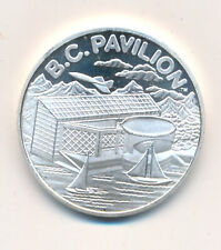 1986 Coin, Vancouver Coin, Expo Over, 1/2 OZ Pure Silver, Bullion