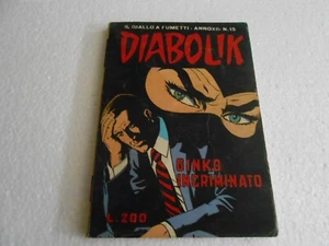 DIABOLIK anno XII n.15/GINKO INCRIMINATO/ed.ASTORINA 1973 - Foto 1 di 3