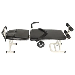 Body Stretching Device Cervical Spine Lumbar Traction Bed Table Therapy Mass GEV - Picture 1 of 12