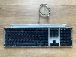 Clavier Apple FR AZERTY Français keyboard Noir iMac G3 mac - Imagen 1 de 5