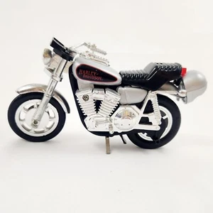 Vintage 1980's Matchbox Harley Davidson Pull Helmet Motorized Stunt Cycle Toy - Picture 1 of 6